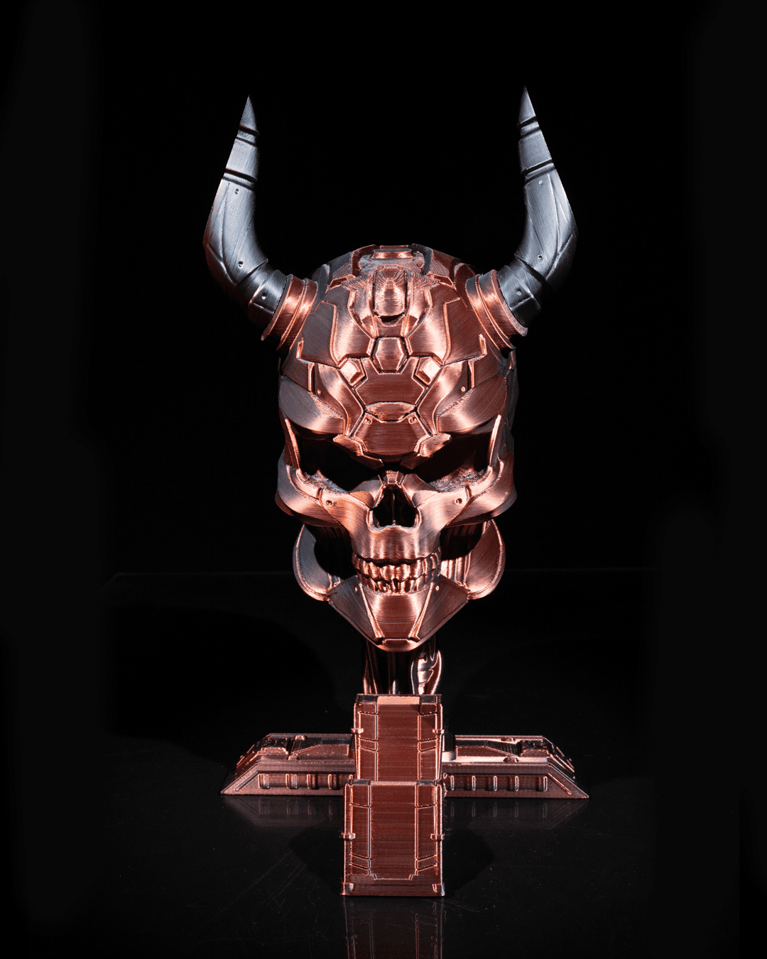 Sci-Fi Skull Controller and Headphone Holder