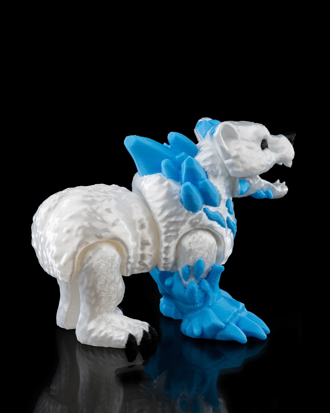 Icebound Polar Bear
