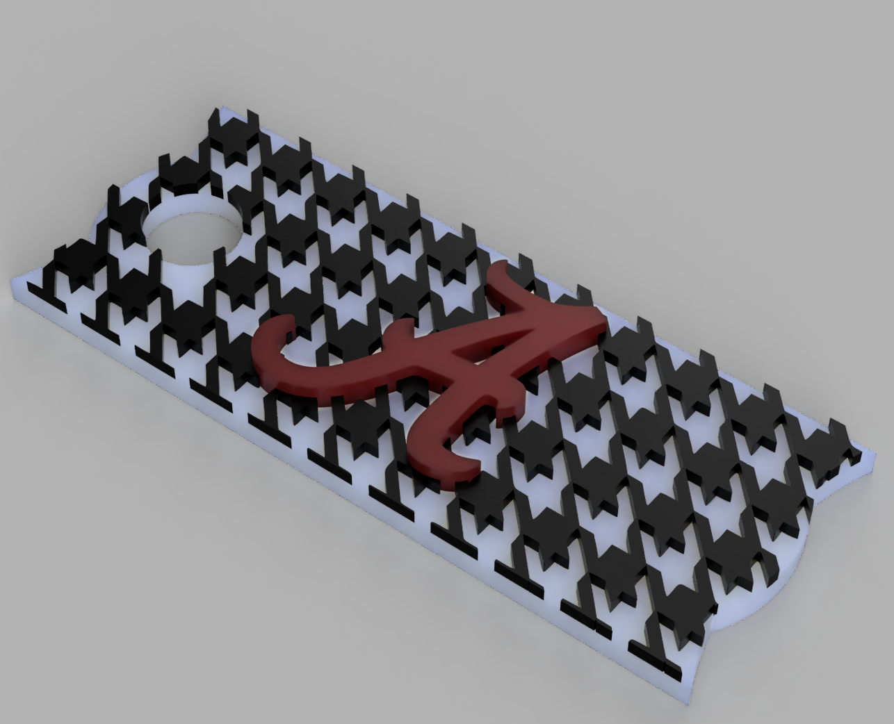 Alabama Houndstooth Stanley Topper (40 oz)